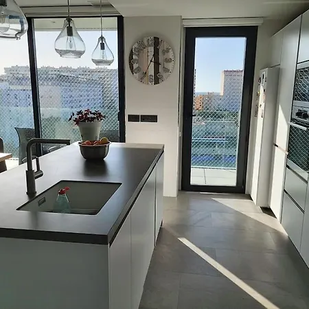 公寓 Torre D'arenas, Playa Victoria, Piscina Y Parking 加的斯