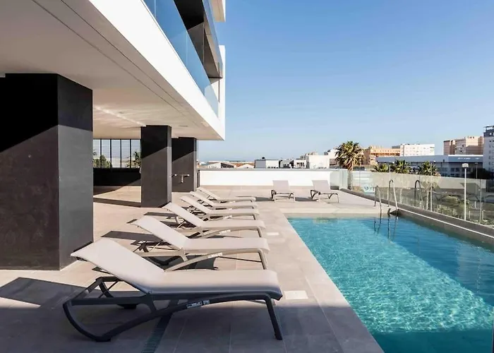 Torre D'arenas, Playa Victoria, Piscina Y Parking Apartment Cadiz