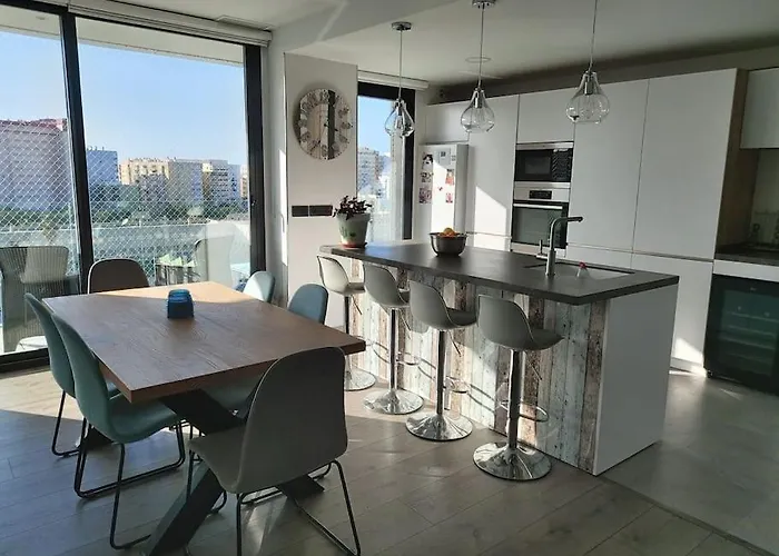 Daire Torre D'arenas, Playa Victoria, Piscina Y Parking Cadiz