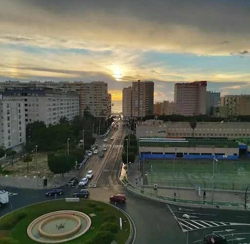 Daire Torre D'arenas, Playa Victoria, Piscina Y Parking